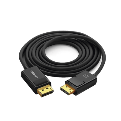 Cable DisplayPort 1.2 Macho a Macho/ Longitud 5m / Versión DP1.2 / Soporta 4K@60Hz; 2K@144Hz / Soporta 3D / Color profundo de 8 y 10 bits / Blindaje Interno Múltiple / Cobre Estañado 28AWG / Botón de Liberación