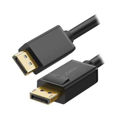 Cable DisplayPort 1.2 Macho a Macho/ Longitud 1.50 m / Versión DP1.2 / Soporta 4K@60Hz; 2K@144Hz / Soporta 3D / Color profundo de 8 y 10 bits / Blindaje Interno Múltiple / Cobre Estañado 28AWG / Botón de Liberación