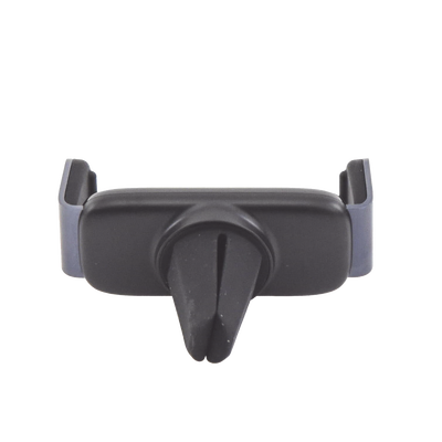 Soporte de Celular para Automóvil en Rendija de Ventilación / Rotacion de 360° / Clip de Resorte / Almohadilla de Silicona Suave / Ajustable 61-93 mm / Color Negro