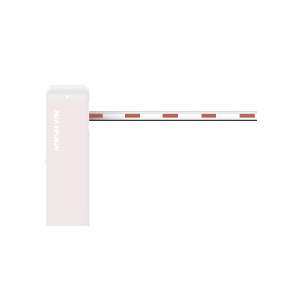 Brazo con Iluminación LED de 6 mts para Barrera DS-TMG520 a 24 VDC