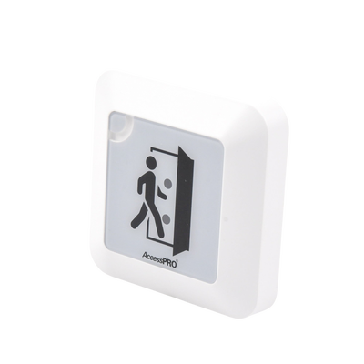 Botón de Salida sin Contacto Compatible con Control Remoto / Temporizado / Distancia Ajustable / Diseño Moderno