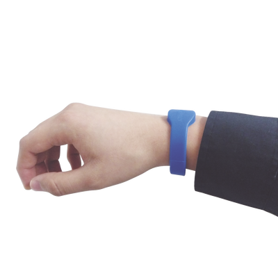 Brazalete Mifare 13.56 Mhz, 74 mm Diametro , color azul
