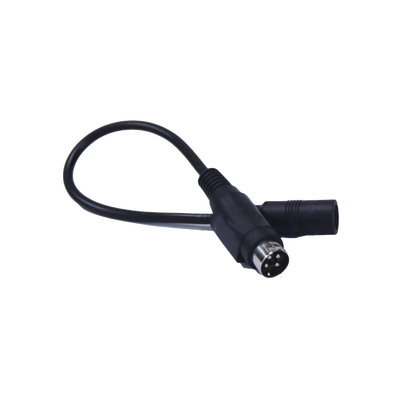 Adaptador Universal DC Hembra a Minidin 4 Pines Macho / Recomendado para DVR´s epcom / HIKVISION