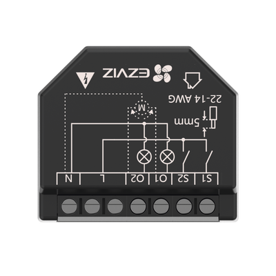 Relevador Wi-Fi Inteligente / 2 Salidas Para 2 Apagadores / Control Remoto / Horarios Personalizados / Registro de Consumo / 110-240VCA