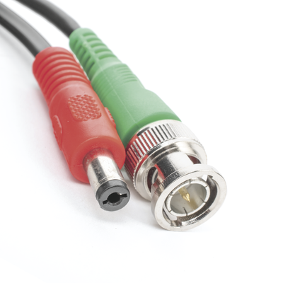 Cable coaxial ( BNC RG59 ) + Alimentación / SIAMÉS / 20 Metros / Aleación Cobre + Aluminio CCA / Para Cámaras 4K / Uso interior y exterior