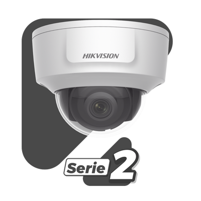 Domo IP 2 Megapixel / Lente 2.8 mm / Salida HDMI (1080p) para Usar en Monitor / Uso en Centros Comerciales / 30 Mts IR EXIR / IP42 / IK10 / WDR 120 dB / PoE / Micro SD