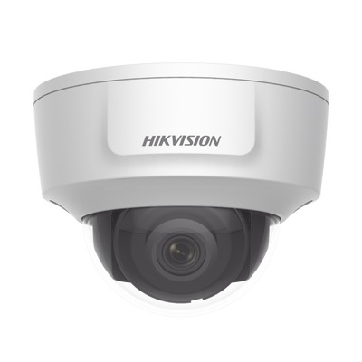 Domo IP 4K / Lente 2.8 mm / Salida HDMI (1080p) para Usar en Monitor / Uso en Centros Comerciales / 30 Mts IR EXIR / IP42 / IK10 / WDR 120 dB / PoE / Micro SD