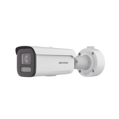 Bala IP 8 Megapixel / Lente Mot. 2.7 a 13.5 mm / Dual Light (60 mts IR + 60 mts Luz Blanca ) / Darkfighter S / Exterior IP67 / IK10 /WDR 130 dB / AcuSense / Captura Facial / HEOP
