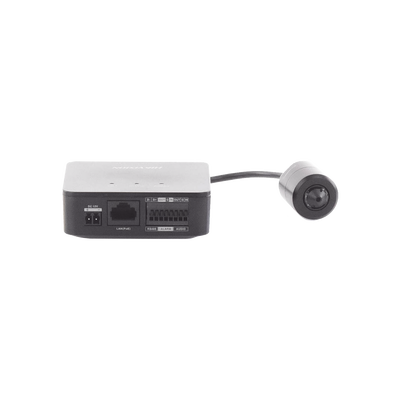 Pinhole IP 2 Megapixel / Lente 3.7 mm / 2 Mts Cable / PoE / Ideal para Cajeros Automáticos (ATM) / WDR / Micro SD / Cámara Tipo Cilindro