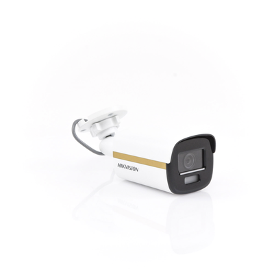 Bala TURBOHD 4K / Imagen a Color 24/7 (ColorVu) / Lente 3.6 mm / METAL / Luz Blanca 40 mts / Exterior IP67 / WDR 130 dB