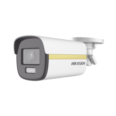 Bala TURBOHD 4K / Imagen a Color 24/7 (ColorVu) / Lente 3.6 mm / METAL / Luz Blanca 40 mts / Exterior IP67 / WDR 130 dB