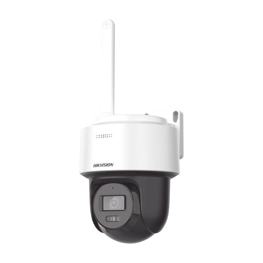 PT IP 4 Megapixel / Lente 2.8 mm / 30 mts IR / Exterior IP66 / Wi-Fi / dWDR / H.265+ / ACUSENSE Lite / Autoseguimiento / Micrófono y Bocina Interconstruido / Micro SD / Se Conecta Directo a la App de Hik-Connect
