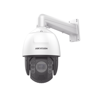 Domo PTZ IP 2 Megapixel / 25X Zoom / 200 mts IR / ACUSENSE (Evita Falsas Alarmas) / IP66 / IK10 / Alerta Audible y Luz Estroboscópica / Autoseguimiento 2.0 / Hi-PoE / DARKFIGHTER / Rapid Focus / MicroSD