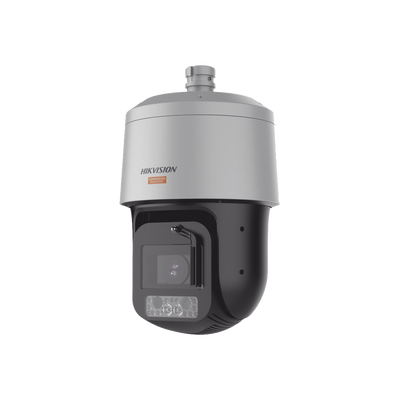 PTZ IP 4 Megapixel / 42X Zoom / Dual Light (500 mts IR / 100 mts Luz Blanca) / Polimero Anticorrosivo (Ideal para Zonas Costeras o Alta Salinidad) / AutoSeguimiento / DARKFIGHTER / EIS / Exterior IP67 / NEMA 4X / C5 / Wiper / Micro SD