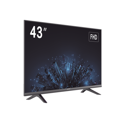 Monitor LED 4K de 43" / Ideal para Oficina y Hogar / Uso 24-7 / Entrada HDMI / Compatible con Montaje VESA (200 X 200) / Bocinas Integradas