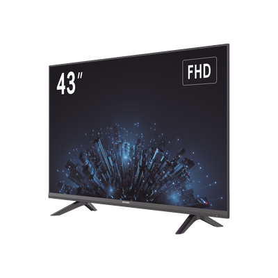 Monitor LED 4K de 43" / Ideal para Oficina y Hogar / Uso 24-7 / Entrada HDMI / Compatible con Montaje VESA (200 X 200) / Bocinas Integradas