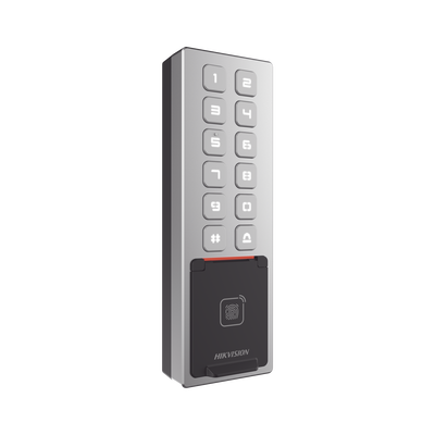 Teclado Exterior WiFi Antivandálico IP65 & IK08 / Administrable en la Nube / Alta y Baja de Passwords Remotamente con Horarios / Acceso por PIN, Tarjeta MIFARE, Huella y Tarjeta Virtual Bluetooth