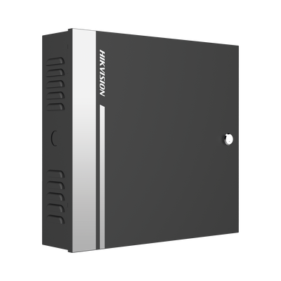 Controlador de Acceso para 1 Puerta y 2 Lectores Wiegand o RS485 / Incluye Gabinete y Fuente de Alimentación 12Vcc/8A / Soporta Batería de Respaldo / Wiegand y RS-485 / 10,000 Tarjetas