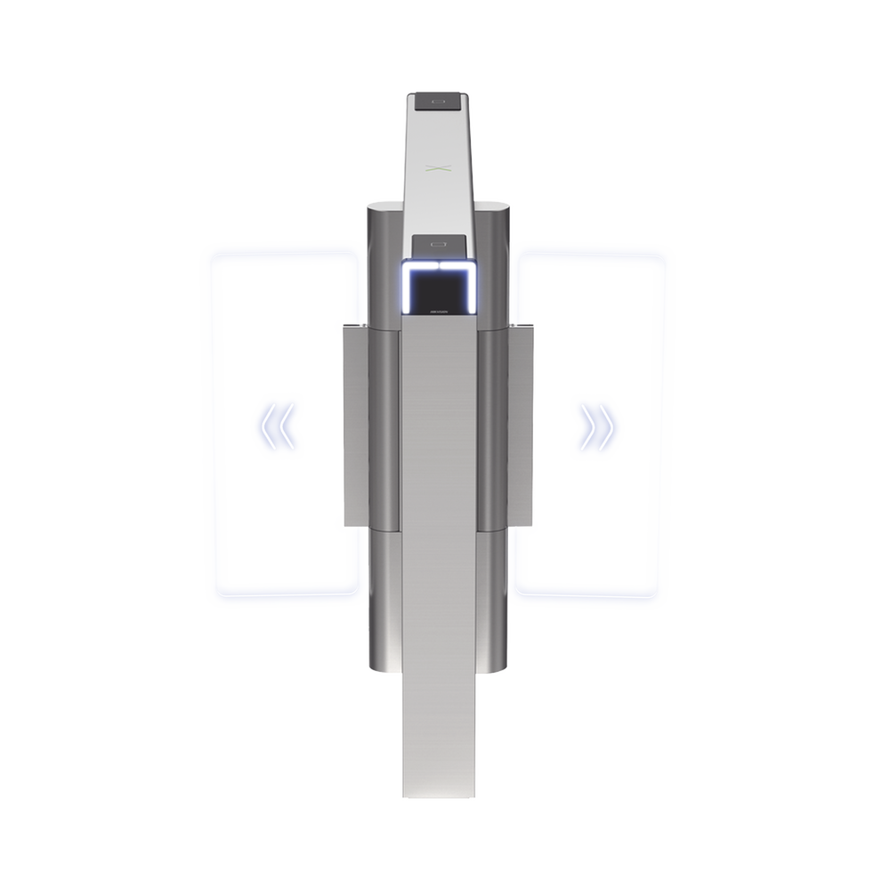 Torniquete Swing Central PREMIUM para Ampliar Carriles / Iluminación LED / Carril de 90 cms / Requiere Torniquetes Izquierdo y Derecho