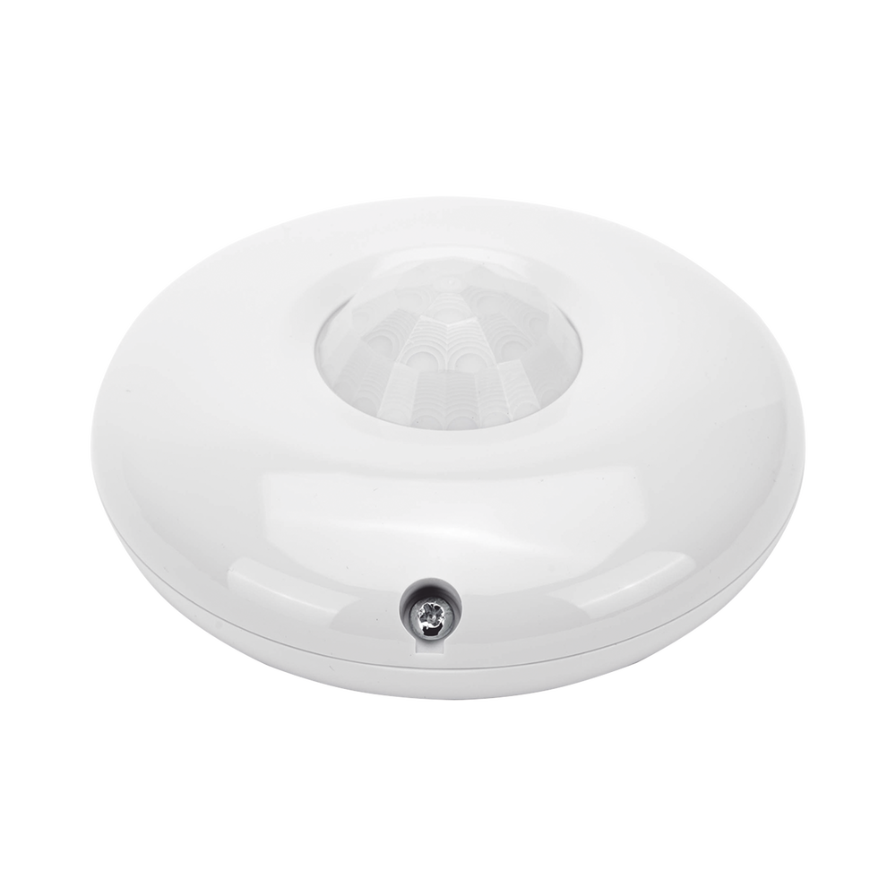 Sensor PIR de Movimiento con Cobertura de 360° / Rango de Detección 12 mts / Uso en Interior / Cableado