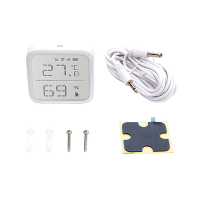 (AX PRO) Detector de Temperatura y Detector de Humedad Inalámbrico / 2.7" de Tamaño / Uso en Interior / Rango de Detección desde -35°C hasta 99°C