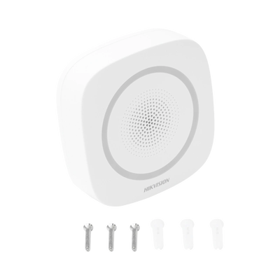 (AX PRO) Sirena Inalámbrica Interior / 110 dB / Estrobo Color Azul