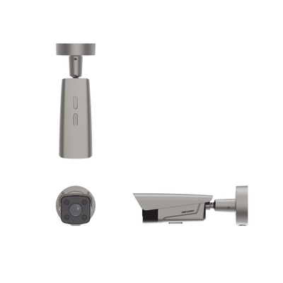 Bala IP 4 Megapíxel ANPR para Control de Acceso / Lente Mot. 2.8 mm - 12 mm / Conteo de Vehículos / ANPR /IP67 / IK10 / PoE / Algoritmo Intercambiable