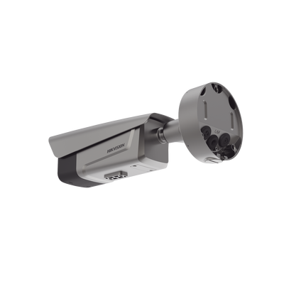 Bala IP 4 Megapíxel ANPR para Control de Acceso / Lente Mot. 2.8 mm - 12 mm / Conteo de Vehículos / ANPR /IP67 / IK10 / PoE / Algoritmo Intercambiable