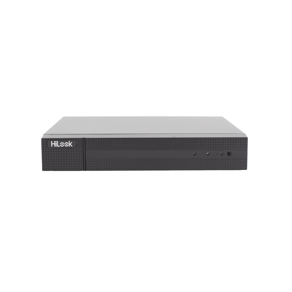 DVR 16 Canales TurboHD + 2 Canales IP / 2 Megapíxel (1080p) Lite / Acusense Lite (Evita falsas alarmas) / Audio por Coaxitron / 1 Bahía de Disco Duro / H.265+ / Salida de Video en Full HD