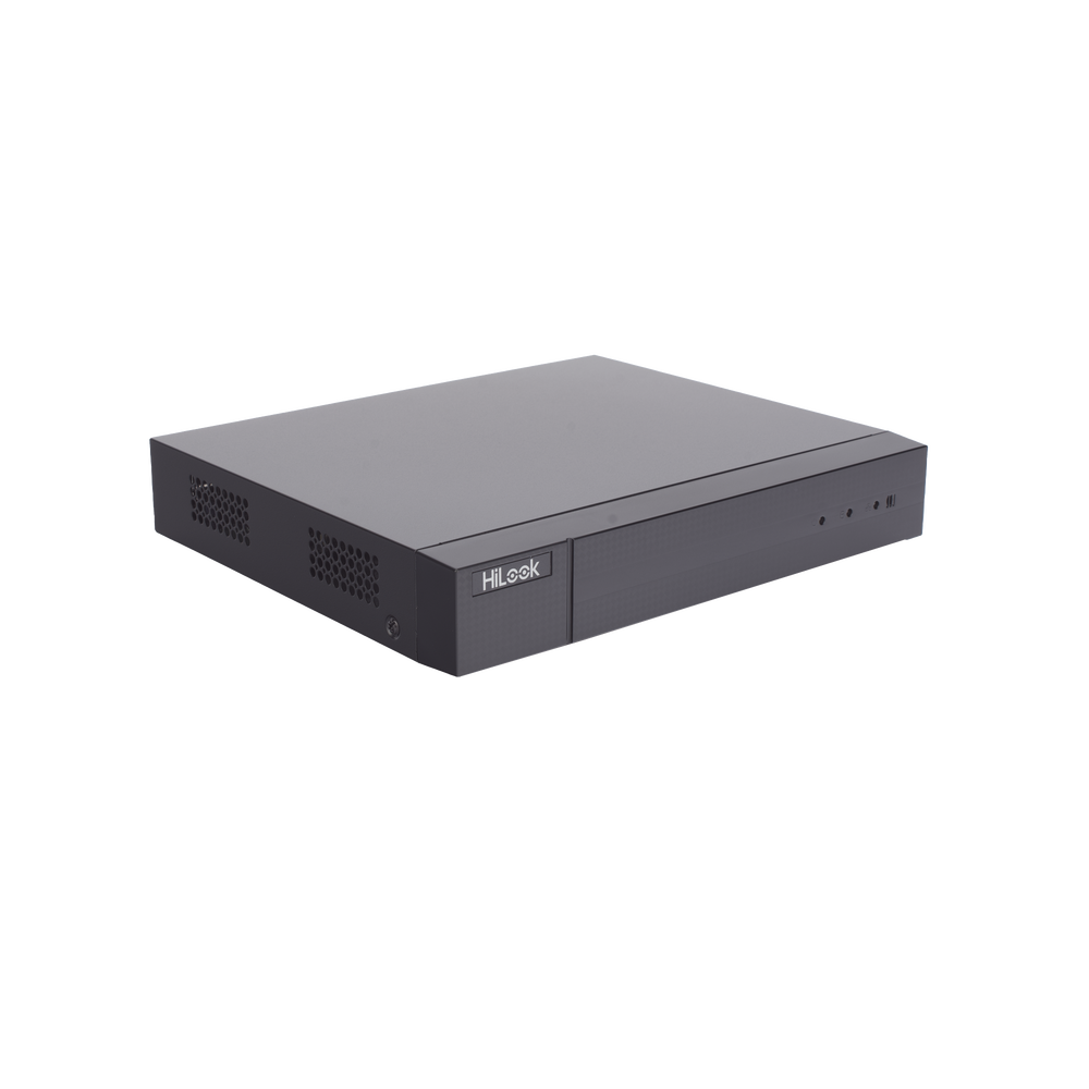 DVR 16 Canales TurboHD + 2 Canales IP / 2 Megapíxel (1080p) Lite / Acusense Lite (Evita falsas alarmas) / Audio por Coaxitron / 1 Bahía de Disco Duro / H.265+ / Salida de Video en Full HD