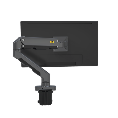 Montaje de Escritorio Articulado para Monitores de 27-45" / Soporta hasta 15 kg / Vesa 75 x 75 / 100 x 100 / Acero / Giro: 360°