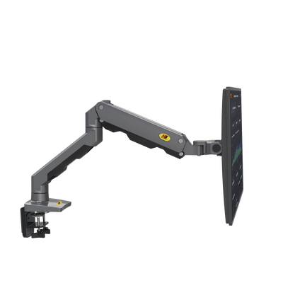 Montaje de Escritorio Articulado para Monitores de 27-45" / Soporta hasta 15 kg / Vesa 75 x 75 / 100 x 100 / Acero / Giro: 360°