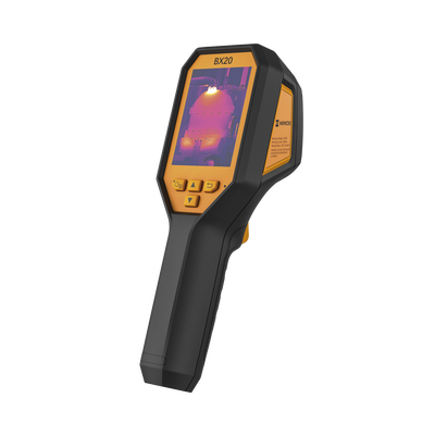BX20 - Cámara Termográfica Portátil Antiexplosión ATEX / Dual / Lente Térmico 6.9 mm (256 x 192) / Lente Óptico (8 Megapixel) / WiFi / IP54 / z MicroSD hasta 64 Gb / Hasta 6 Horas de Funcionamiento Continuo
