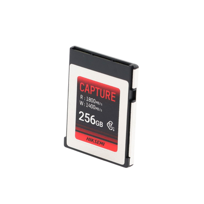 Memoria CFexpress tipo B / Clase 10 de 256 GB / Especializada para Cámaras de Fotografía y Video / 1800 MB/s Lectura / 1400 MB/s Escritura