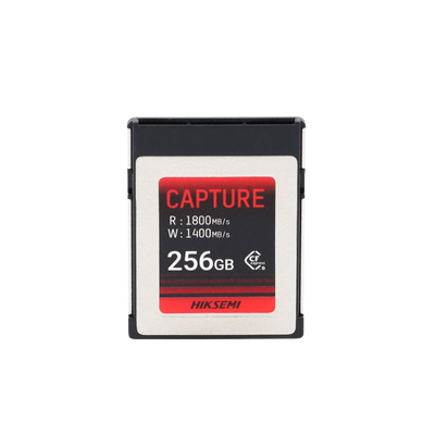 Memoria CFexpress tipo B / Clase 10 de 256 GB / Especializada para Cámaras de Fotografía y Video / 1800 MB/s Lectura / 1400 MB/s Escritura