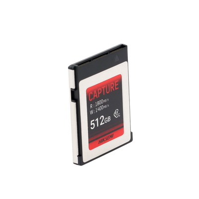 Memoria CFexpress tipo B / Clase 10 de 512 GB / Especializada para Cámaras de Fotografía y Video / 1800 MB/s Lectura / 1700 MB/s Escritura