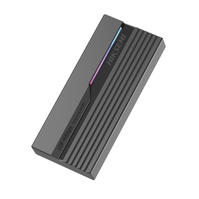 Carcasa para SSD M.2 (Enclosure) / Conector USB-C / RGB / Hasta 40 Gbps