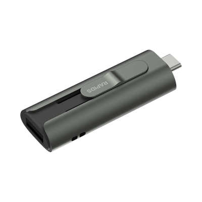 Memoria USB Dual impulsado por SSD Core / 256 GB / USB-C y USB-A / 1000 MB/s de Escritura