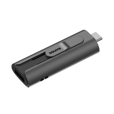Memoria USB Dual impulsado por SSD Core / 256 GB / USB-C y USB-A / 560 MB/s de Escritura