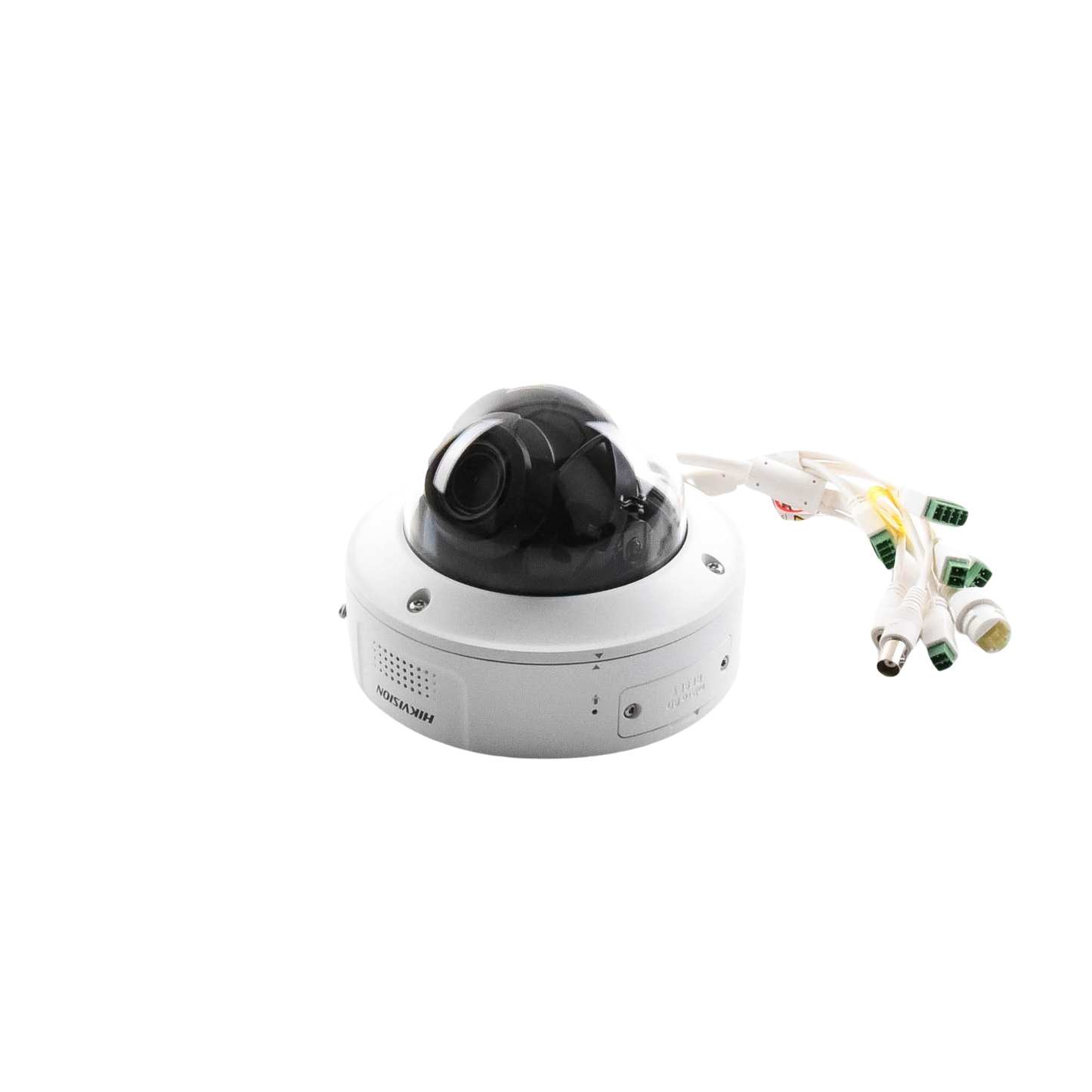 Domo IP 4 Megapixel / Lente Mot. 2.8 a 12 mm / 40 mts IR EXIR / IK10 / IP67 / H.265+ / WDR 140 dB / Captura Facial / DeepinView / Búsqueda por Atributos / Micrófono Integrado / Micro SD
