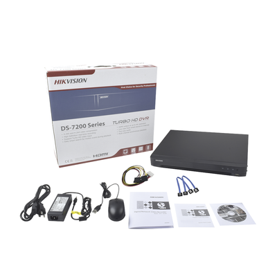 (Audio Bidireccional) DVR 32 Canales TurboHD + 8 Canales IP / 5 Megapixel Lite - 3K Lite / Acusense / Reconocimiento Facial  / Audio por Coaxitron / 2 Bahías de Disco Duro / H.265+ / Salida de Video en Full HD