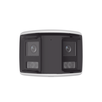 Bala IP 6 Megapíxel /Imagen Panorámica 180°/ Micro SD 512 GB / Resistencia IP67 / Audio Bidireccional / Alarma visual y auditiva Integrada / Smart Supplement Light