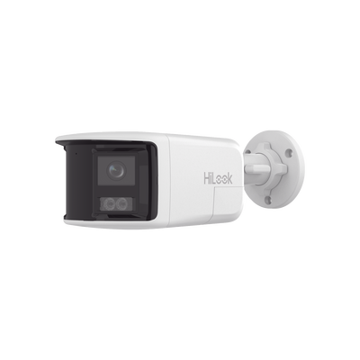 Bala IP 6 Megapíxel /Imagen Panorámica 180°/ Micro SD 512 GB / Resistencia IP67 / Audio Bidireccional / Alarma visual y auditiva Integrada / Smart Supplement Light