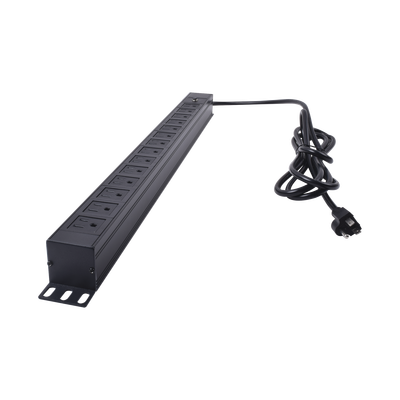 PDU barra multicontactos Vertical con 14 salidas 125V/15A, contactos tipo NEMA