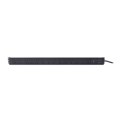 PDU barra multicontactos Vertical con 14 salidas 125V/15A, contactos tipo NEMA