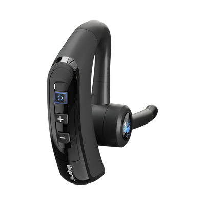 BlueParrott M300-XTSE , 2 micrófonos con cancelación de ruido del 80%, Bluetooth, ultra ligero para ambientes ruidosos (204440).