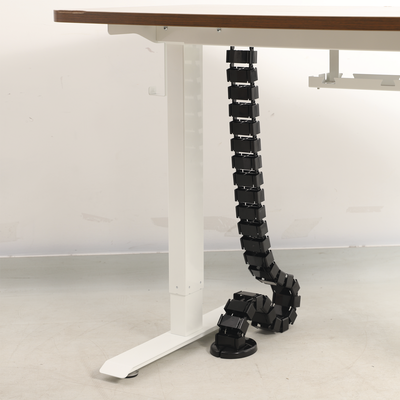 Portacable de tipo Cadena para Escritorio / 1200mm de Longitud / Evita que los Cables se Enreden o Tensen al momento de Elevar la Altura