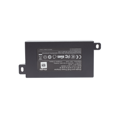 Inyector PoE estándar 802.3at Gigabit (53 V - 0.6 A - 30w)