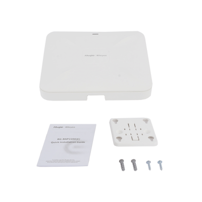 Punto de acceso Wi-Fi 5 para interior en techo hasta 1.2 Gbps doble banda 802.11ac MU-MIMO 2X2, puertos Gigabit