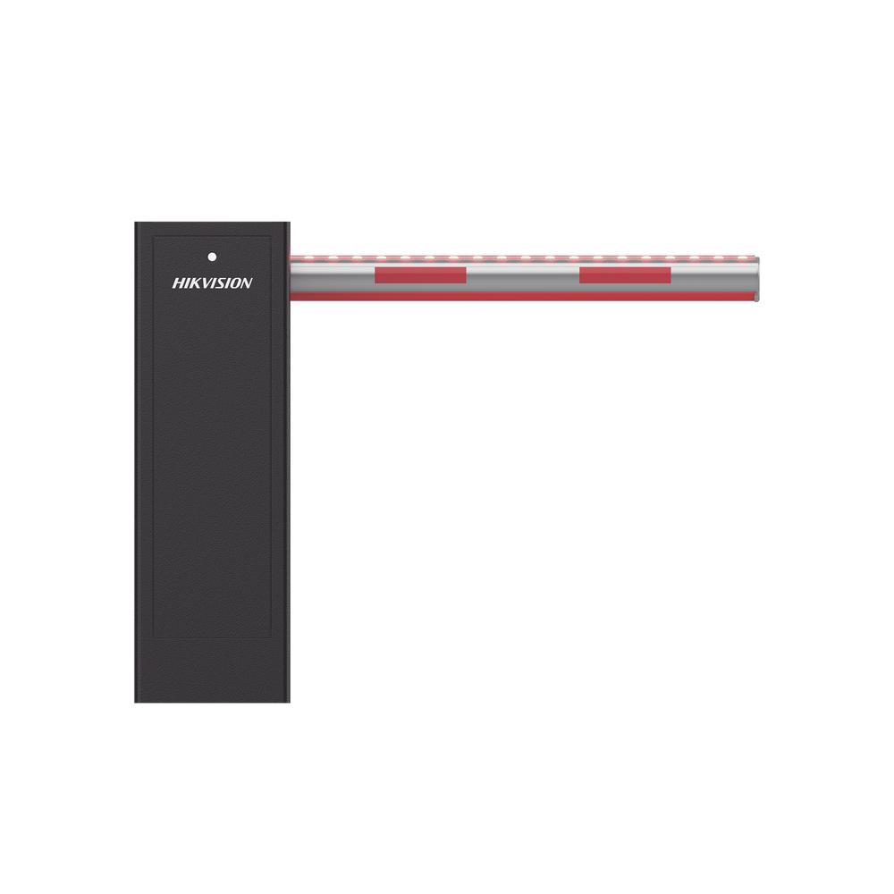 Barrera Vehicular Derecha / Brazo con Iluminación LED de 4 mts Incluido / 3 Seg para Apertura / Cierre Automático con Tiempo Configurable / 5,000,000 MCBF / Compatible con Cualquier Control de Acceso